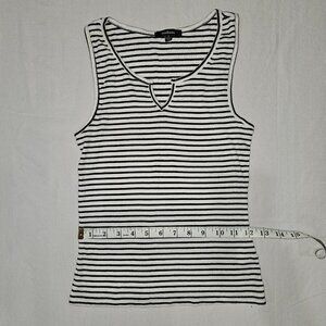 Ambiance gray and black tank top size small